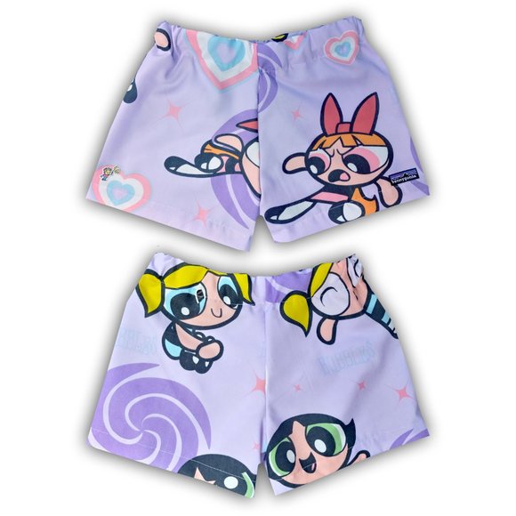 Vintage Pants - Vintage 2000 Power Puff Girls Custom Reworked Bennygonia Shorts UNISEX